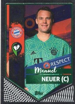 2022-23 Topps UEFA Champions League Sticker Collection - Green Foil #207 Manuel Neuer Front