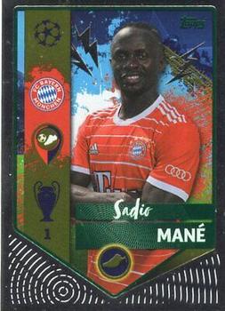 2022-23 Topps UEFA Champions League Sticker Collection - Green Foil #218 Sadio Mané Front