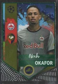 2022-23 Topps UEFA Champions League Sticker Collection - Green Foil #274 Noah Okafor Front