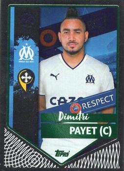 2022-23 Topps UEFA Champions League Sticker Collection - Green Foil #344 Dimitri Payet Front