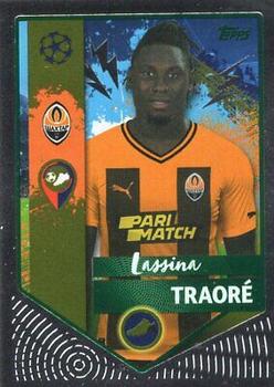 2022-23 Topps UEFA Champions League Sticker Collection - Green Foil #438 Lassina Traoré Front