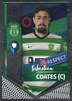 2022-23 Topps UEFA Champions League Sticker Collection - Green Foil #442 Sebastian Coates Front