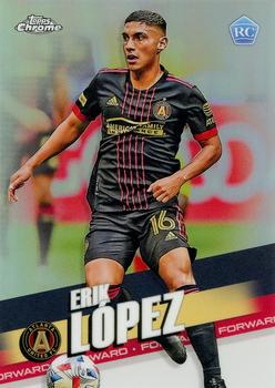 2022 Topps Chrome MLS - Refractor #5 Erik López Front