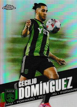 2022 Topps Chrome MLS - Refractor #162 Cecilio Domínguez Front