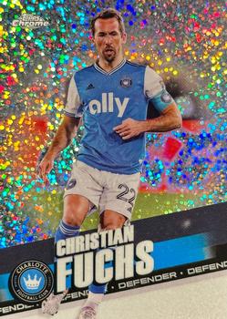 2022 Topps Chrome MLS - Speckle #135 Christian Fuchs Front