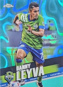 2022 Topps Chrome MLS - Aqua Lava #47 Danny Leyva Front