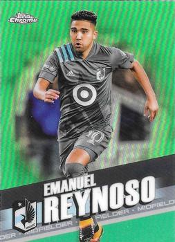 2022 Topps Chrome MLS - Neon Green #98 Emanuel Reynoso Front