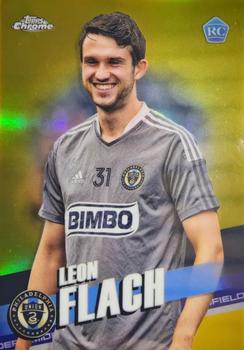 2022 Topps Chrome MLS - Gold #110 Leon Flach Front
