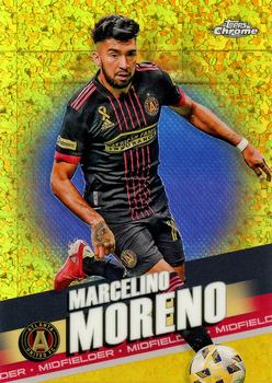 2022 Topps Chrome MLS - Gold Mini-Diamond #151 Marcelino Moreno Front