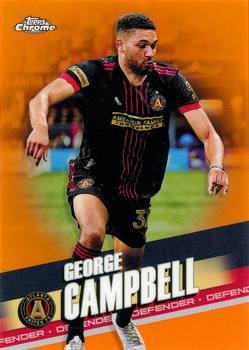 2022 Topps Chrome MLS - Orange #22 George Campbell Front
