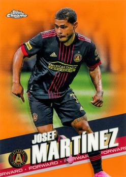 2022 Topps Chrome MLS - Orange #83 Josef Martínez Front