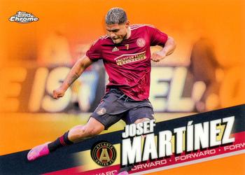 2022 Topps Chrome MLS - Orange #83 Josef Martínez Front
