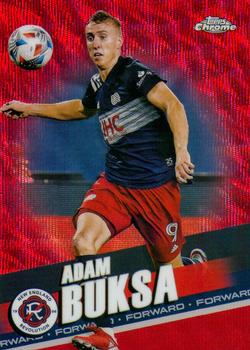 2022 Topps Chrome MLS - Red Wave #111 Adam Buksa Front