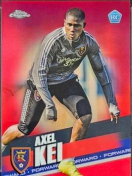 2022 Topps Chrome MLS - Red Wave #72 Axel Kei Front