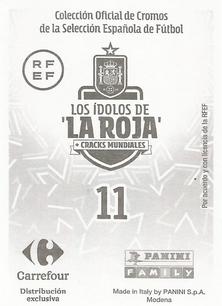 2022 Panini Carrefour Los Idolos de La Roja #11 Dani Carvajal Back