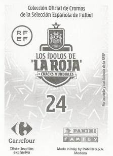 2022 Panini Carrefour Los Idolos de La Roja #24 Rodrigo Hernandez Back