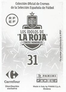 2022 Panini Carrefour Los Idolos de La Roja #31 Pedri Back