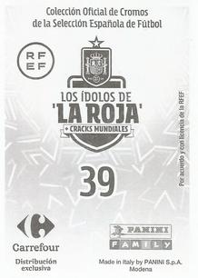 2022 Panini Carrefour Los Idolos de La Roja #39 Yeremy Pino Back