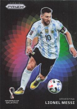 2022 Panini Prizm FIFA World Cup Qatar - Color Wheel #1 Lionel Messi Front