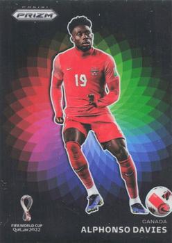 2022 Panini Prizm World Cup - Color Wheel #4 Alphonso Davies Front