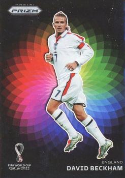 2022 Panini Prizm FIFA World Cup Qatar - Color Wheel #10 David Beckham Front