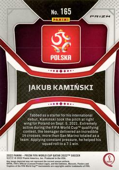 2022 Panini Prizm World Cup - Silver #165 Jakub Kaminski Back