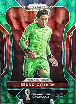2022 Panini Prizm World Cup - Green Wave #139 Seung-gyu Kim Front