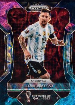 2022 Panini Prizm World Cup - Choice Nebula #7 Lionel Messi Front