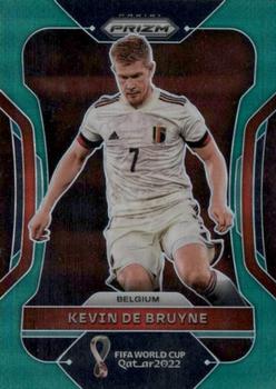 2022 Panini Prizm World Cup - Green #19 Kevin De Bruyne Front