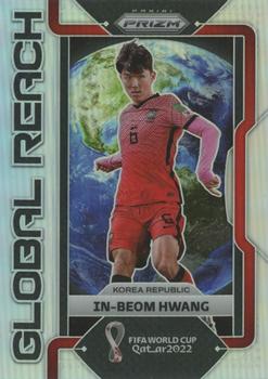 2022 Panini Prizm World Cup - Global Reach Silver #6 In-Beom Hwang Front