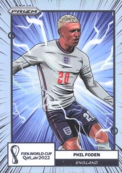 2022 Panini Prizm World Cup - Manga #6 Phil Foden Front