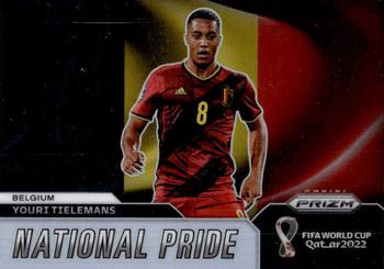2022 Panini Prizm World Cup - National Pride #2 Youri Tielemans Front