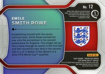 2022 Panini Prizm World Cup - New Era #12 Emile Smith Rowe Back