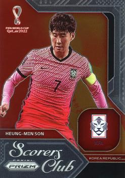 2022 Panini Prizm World Cup - Scorers Club #12 Heung-Min Son Front