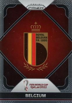2022 Panini Prizm World Cup - Team Badges #2 Belgium Front