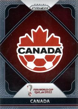 2022 Panini Prizm World Cup - Team Badges #5 Canada Front