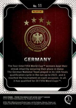 2022 Panini Prizm World Cup - Team Badges #11 Germany Back