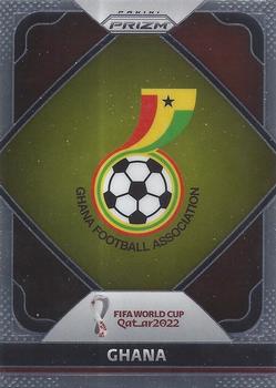 2022 Panini Prizm World Cup - Team Badges #12 Ghana Front