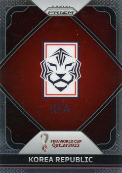 2022 Panini Prizm FIFA World Cup Qatar - Team Badges #15 Korea Republic Front