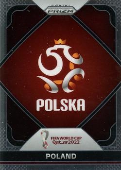 2022 Panini Prizm World Cup - Team Badges #19 Poland Front