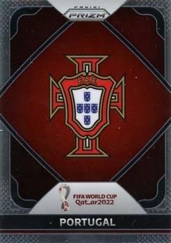 2022 Panini Prizm World Cup - Team Badges #20 Portugal Front