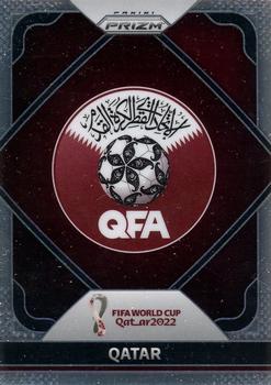 2022 Panini Prizm World Cup - Team Badges #21 Qatar Front