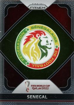 2022 Panini Prizm World Cup - Team Badges #23 Senegal Front
