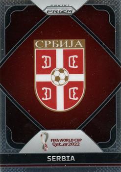 2022 Panini Prizm World Cup - Team Badges #24 Serbia Front