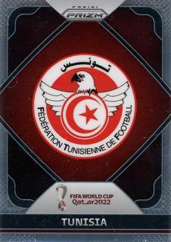 2022 Panini Prizm World Cup - Team Badges #27 Tunisia Front