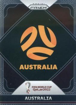 2022 Panini Prizm World Cup - Team Badges #30 Australia Front