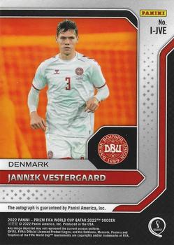 2022 Panini Prizm FIFA World Cup Qatar - International Ink #I-JVE Jannik Vestergaard Back