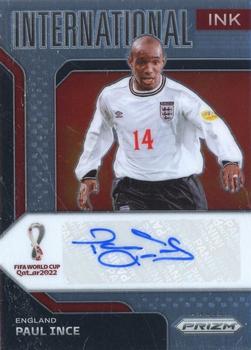 2022 Panini Prizm World Cup - International Ink #I-PI Paul Ince Front