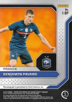 2022 Panini Prizm World Cup - International Ink #I-BP Benjamin Pavard Back