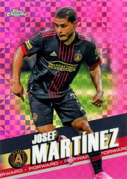 2022 Topps Chrome MLS - Pink X-Fractor #83 Josef Martínez Front